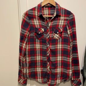 Topshop Plaid shirt
